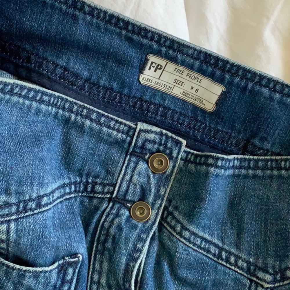 Free People Denim Skirt